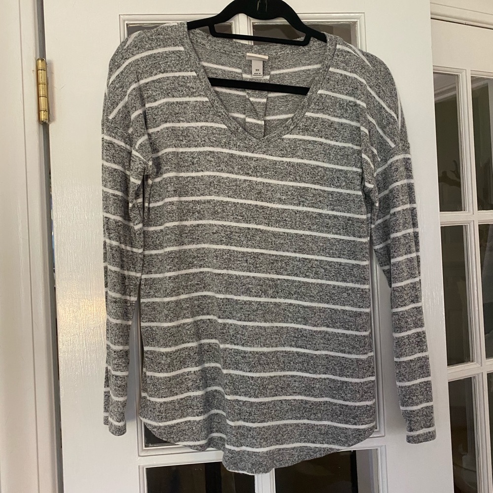 Striped Knit Top